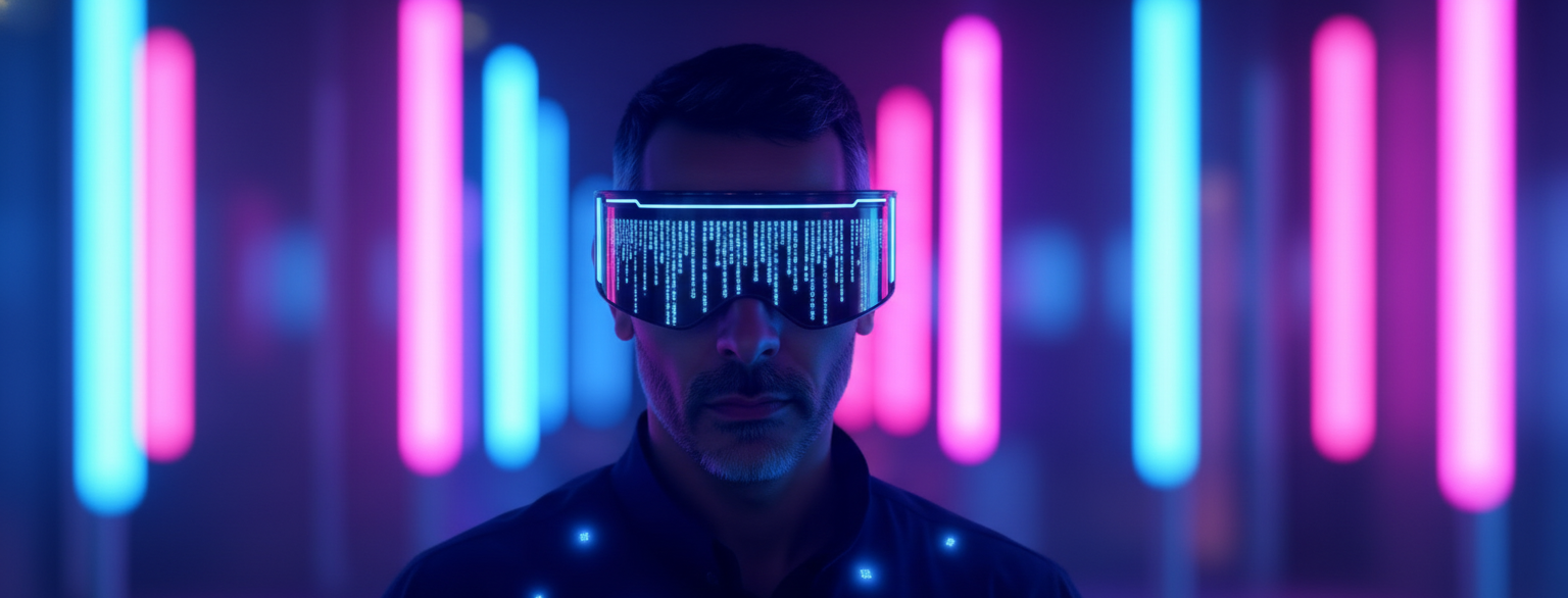 Banner futurista de Inteligencia Artificial